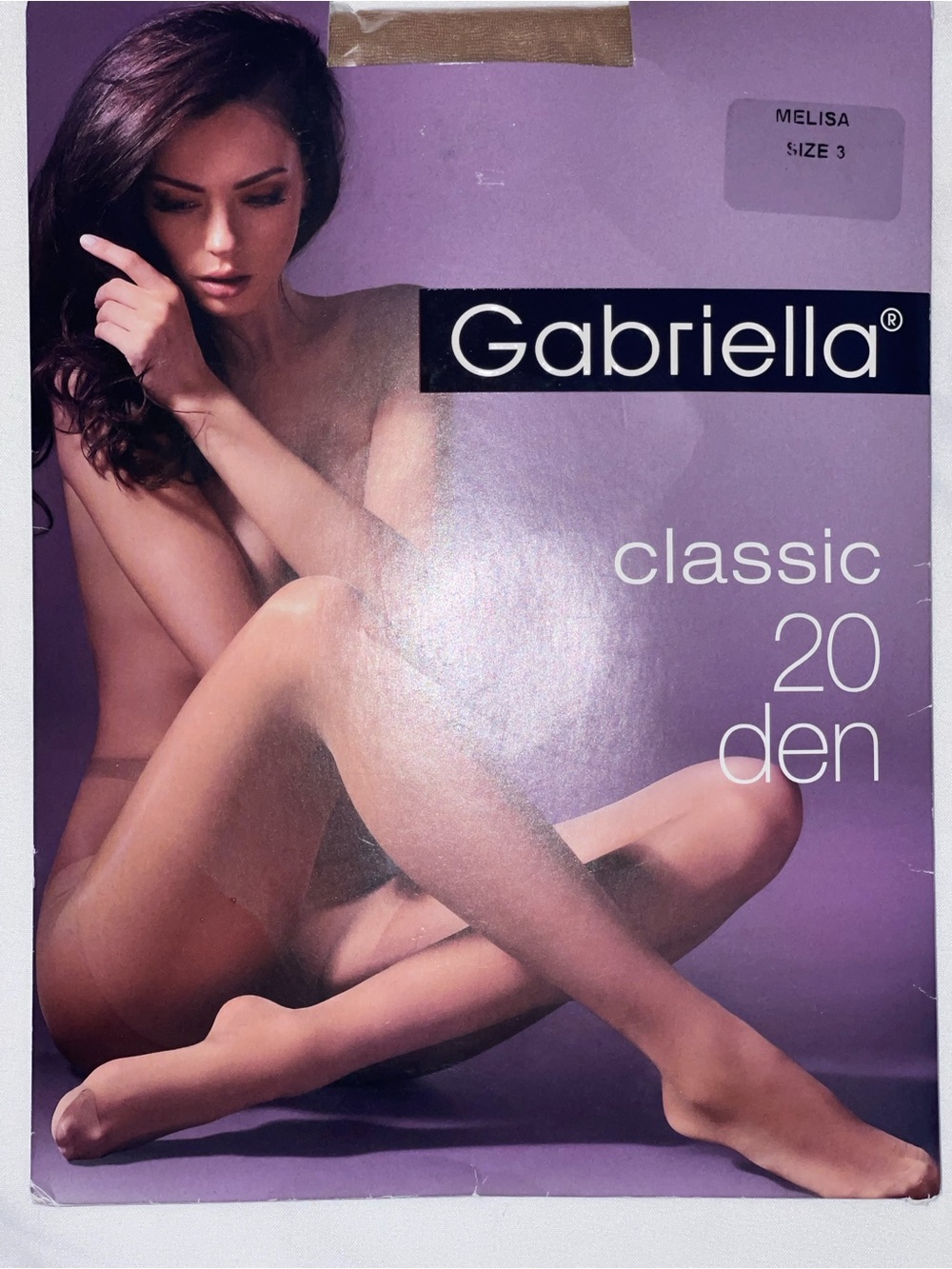 Gabriella Classic 20 Denier Semi-Matt Pantyhose Sz: 3 SKU 0914-14